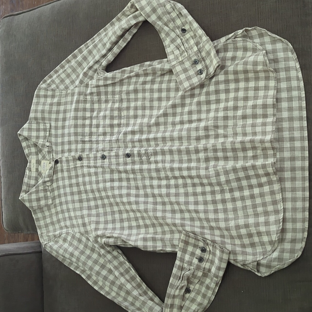 💥50% sale💥NEW J Crew 1/2 button down boy fit #43